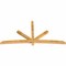 Ekena Millwork Alberta Rough Sawn Timber Gable Bracket, Western Red Cedar, 108"W x 54"H x 4"D x 4"F, 12/12 Pitch GBW108X54X0404ALB00RWR - alternate 5